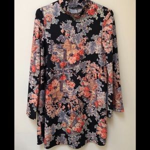 Zara Long Sleeve Swing Dress